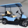 Sky Blue Low Profile Club Car Golf Cart - Image 6