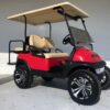 Red Long Top Lifted Club Car Precedent