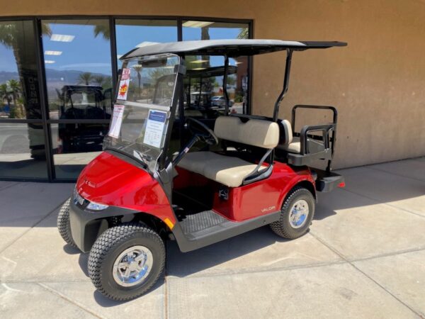 2024 EZGO VALOR 48V FOUR PASSENGER ELECTRIC GOLF CART.