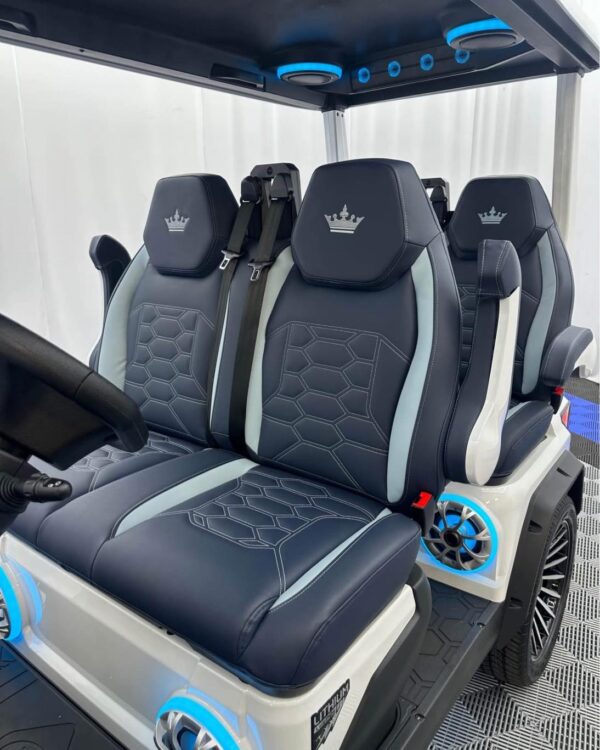 2025 EVOLUTION EV DMAX GT4 Lithium Electric Golf Cart - Image 4