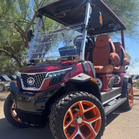 2025 D-MAX XT4 Evolution Golf Cart 4 passenger golf cart.