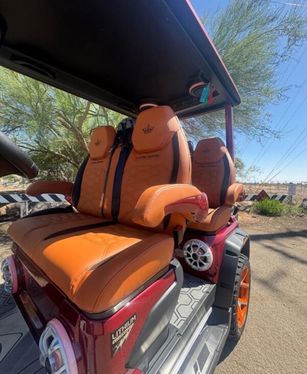 2025 D-MAX XT4 Evolution Golf Cart 4 passenger golf cart. - Image 5