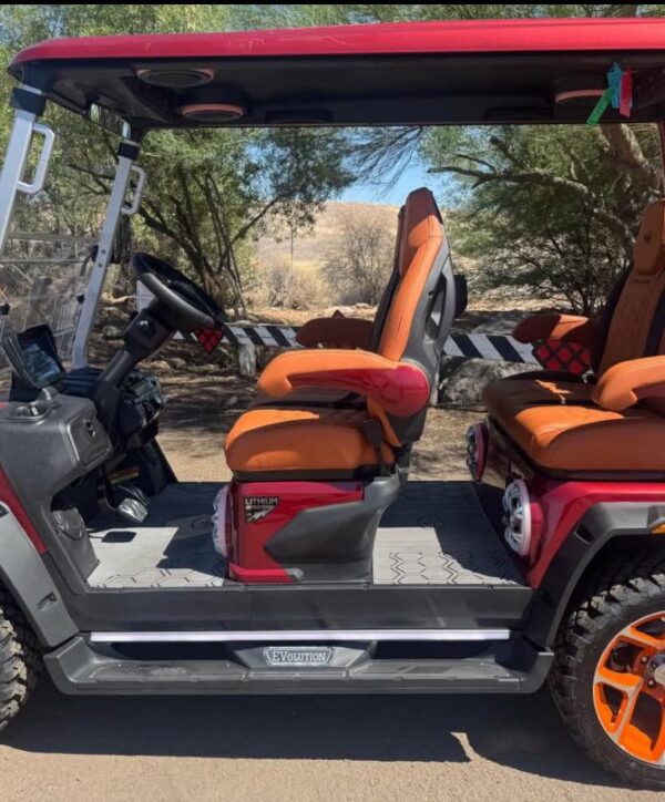 2025 D-MAX XT4 Evolution Golf Cart 4 passenger golf cart. - Image 6