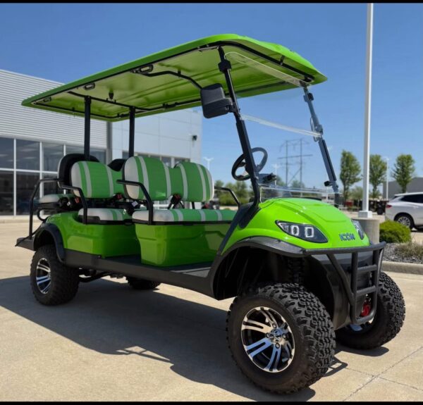 2025 Icon I60L - Lithium golf cart. 6 Seater