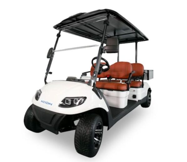 White 2024 ICON Electric Vehicles C40FS Base