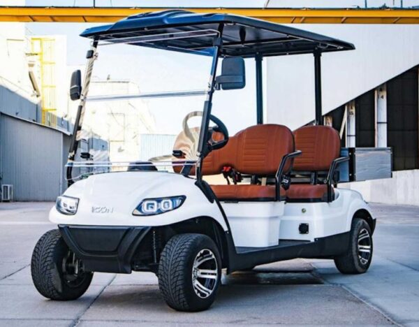 White 2024 ICON Electric Vehicles C40FS Base - Image 8