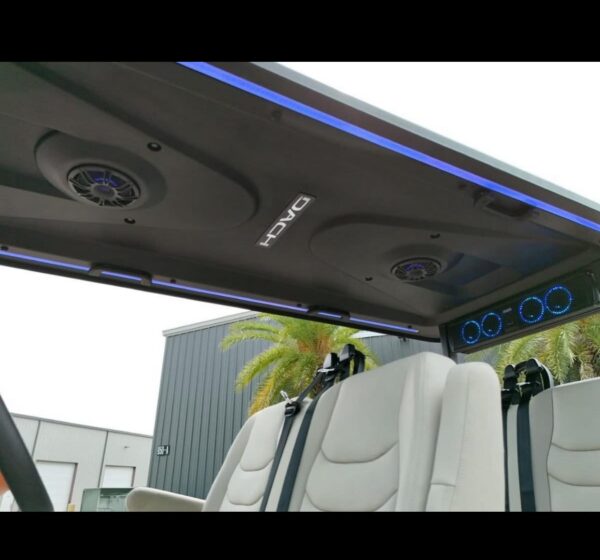 2025 Dach Vehicles 4 Facing Forward Apollo street legal golf cart - Image 8