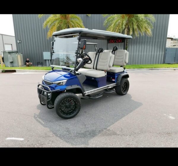 2025 Dach Vehicles 4 Facing Forward Apollo street legal golf cart - Image 7