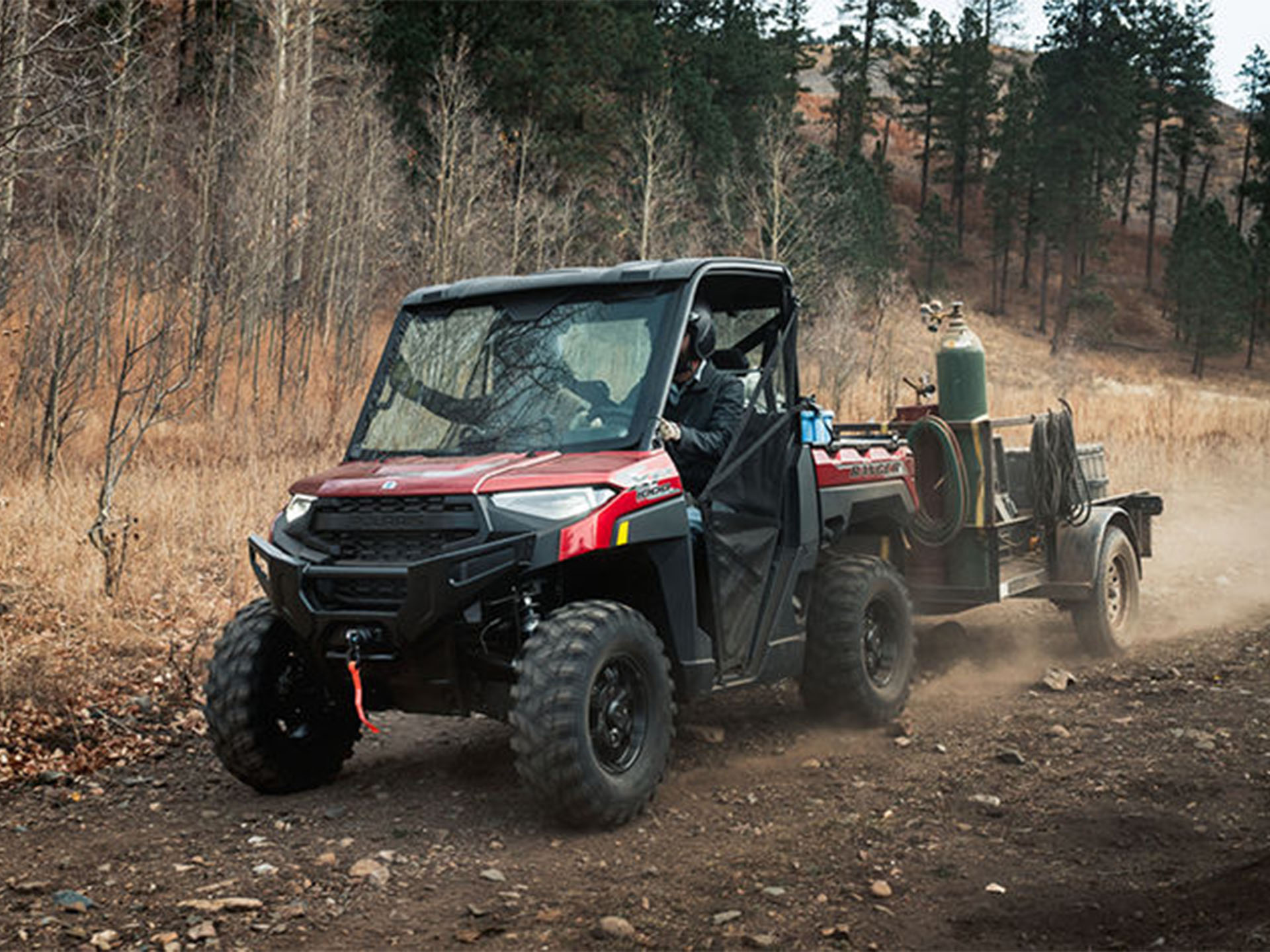 2026 Polaris RANGER XP 1000 Premium Sunset Red UTV - Image 8